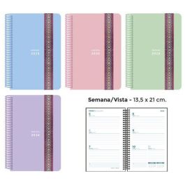 Agenda Anual (2026) Senfort Pastel Espiral Tapa Pp Con Goma Decorada 135X210 S/V Surtido De 4 Agenda Anual (2026) Senfort Pastel Espiral Tapa Pp Con Goma Decorada 135X210 S/V Surtido De 4 Precio: 35.78999952. SKU: B1HKRVJ9RA