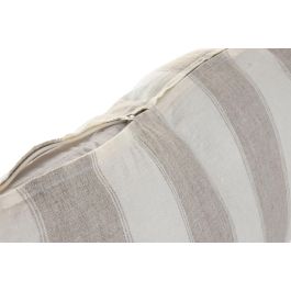 DKD Home Decor Cojín Tradicional de Lino Natural 40 x 60 cm (2 Unidades) Colección India lino 1c25