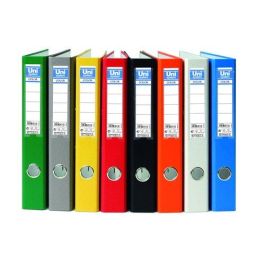 Unisystem Archivador Palanca 45 mm, Cantonera Larga, Folio, Cartón Forrado PP, Gris Precio: 2.8900003. SKU: B157Y7X86X