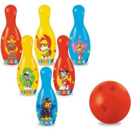 Mondo Juego de Bolos Patrulla Canina para Niños - Incluye 6 Bolos Plástico - Edad 3+ Años