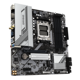 GIGABYTE B650M GAMING PLUS WiFi Placa base - Procesadores AMD Ryzen 9000, VRM de 5+2+2 fases, hasta 8000 MHz DDR5, 2xPCIe 4.0 M.2, LAN 2.5GbE, WiFi 6E, USB 3.2 Gen 1 GIGABYTE B650M GAMING PLUS WiFi Placa base - Procesadores AMD Ryzen 9000, VRM de 5+2+2 fases, hasta 8000 MHz DDR5, 2xPCIe 4.0 M.2, LAN 2.5GbE, WiFi 6E, USB 3.2 Gen 1