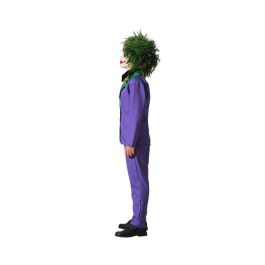 Disfraz Payaso Morado Halloween Niño Infantil 7-9 Años Disfraz Payaso Morado Halloween Niño Infantil 7-9 Años