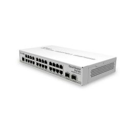 MikroTik 24x 10/100/1000 Ethernet, 2x SFP+, Serial port RJ45, White MikroTik 24x 10/100/1000 Ethernet, 2x SFP+, Serial port RJ45, White