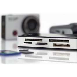 Digitus USB 3.0 Card Reader with 1m USB A connection cable