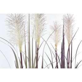 DKD Home Decor Plumeros Marron Burdeos 30 x 90 x 30 cm (4 Unidades)