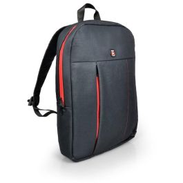Port Designs Mochila para Computadora Portátil 15.6" Portland Urban Compact Negro, con Compartimento para Híbrido y Cuaderno, Diseño Ligero