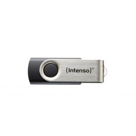 Intenso 3503490 Memoria USB 2.0 Basic 64GB Negro y Plata