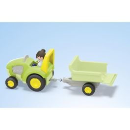 Playmobil Junior Aventura En La Granja - Set de Granja con Tractor, Animales y Accesorios