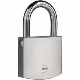 Yale Y120DB/60/135/1 Candado de Latón Exterior Cromado 60 mm Anti-óxido Alta Resistencia a la Intemperie