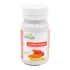 SOTYA Curcumin Plus 60 Cápsulas. Cúrcuma y Pimienta Negra para la Salud Digestiva. Con 291mg Curcumina Precio: 7.5000002. SKU: B18FH9KEJP