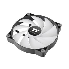 Thermaltake CT200 Ventilador para Carcasa de Ordenador, 20 cm, Negro, 900 RPM Máx., 1.92 mmH2O, Hidráulico, 1 unidad