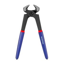 Workpro Tenazas de Carpintero 180 mm - Acero al Carbono Forjado con Mangos Revestidos