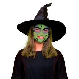 Alpino Maquillaje Al Agua Set De Caracterización Bruja Con Pincel Y Esponja 3 Colores