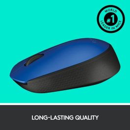 Logitech M171 Wireless Mouse, RF Wireless, Alkaline, Blue Logitech M171 Wireless Mouse, RF Wireless, Alkaline, Blue