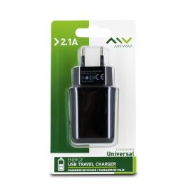 myway cargador de pared USB 2.1A negro Precio: 16.50000044. SKU: B1A7BN6ES5