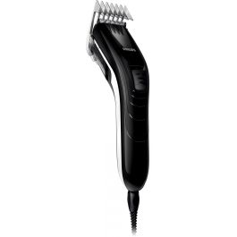 Philips QC5115/15 Cortapelos con Cable, Cuchillas de Acero Inoxidable Autoafilables, 11 Posiciones (3-21mm), Silencioso, Fácil Limpieza