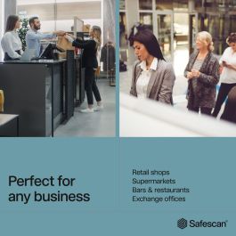 Contadora de Billetes Safescan 112-0652 Gris