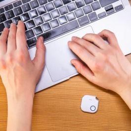 Shelly Blu Button1 - Botón inteligente Bluetooth Azul, interruptor y dimmer inalámbrico, con batería CR2032