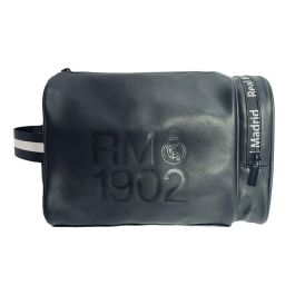 Neceser Infantil Real Madrid C.F. Negro 100 % Poliuretano Moderno 25 x 16,5 x 10 cm