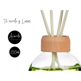 Mikado 100 ml con varilla verde lima - Acorde, vidrio, madera, fragancia, 5.5x21.3x5.5 cm (12 Unidades) Mikado 100 ml con varilla verde lima - Acorde, vidrio, madera, fragancia, 5.5x21.3x5.5 cm (12 Unidades)
