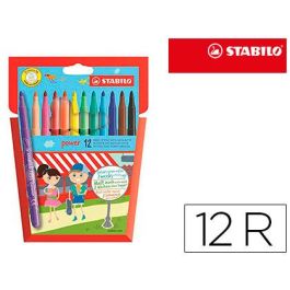 Stabilo Rotuladores Power Colores Surtidos Estuche 12 Ud Precio: 4.8346865996. SKU: B16ZA4Q57Z