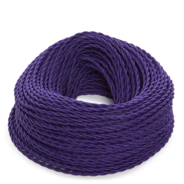Cable Trenzado 2x0,75 x 1M SKD-CT275-PURPLE