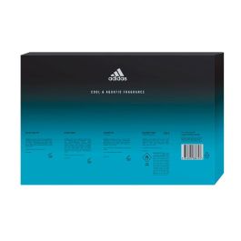Adidas Ice Dive Estuche para Hombre - Eau de Toilette 100ml, Body Spray 150ml, Shower Gel 250ml, After Shave 100ml (4 piezas)