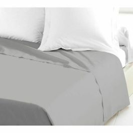 Lovely Home Sábana plana 100% algodón 54 hilos 240x300 cm gris claro para cama de matrimonio Certificado Oeko-Tex Precio: 24.50000014. SKU: S7136569
