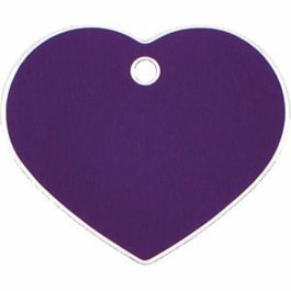 Placa identificativa Imarc Heart Lila