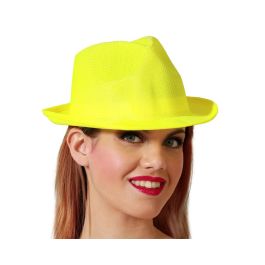 Sombrero De Fiesta Amarillo Tipo Gánster para Disfraces Cómicos, Animadores y Fiestas de los 80 Precio: 1.49999949. SKU: B15EQPX9ZR