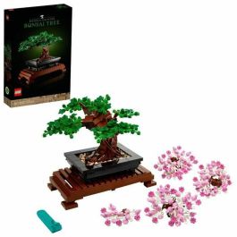 LEGO 10281 Creator Expert Bonsai Kit de Construcción Botánico para Adultos, Hobby Creativo DIY con Flores de Cerezo Intercambiables