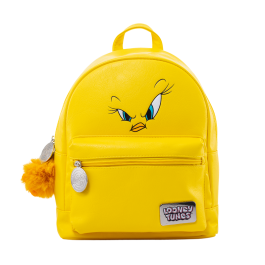 PYRAMID Mochila Piolín Looney Tunes 29cm de PU con Bolsillos Interiores y Exteriores