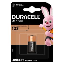 Duracell Pila Litio CR123 3V Ø17 x 34,5 mm Blister 1 Ud Precio: 5.50000055. SKU: S6502351