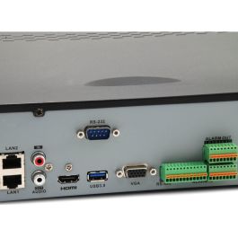 Level One NVR-1332 - Grabador de Video en Red (NVR) de 32 Canales con Compresión H.265 para Vigilancia IP