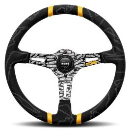 Volante Momo Ultra 350 mm Microfibra Negro MOMVULTRABLK350R Volante Momo Ultra 350 mm Microfibra Negro MOMVULTRABLK350R