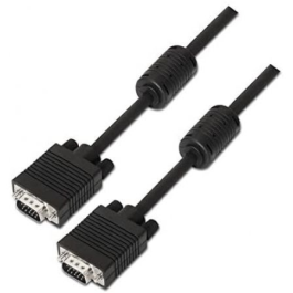 Cable VGA NANOCABLE 10.15.0101 Negro 1 m Cable VGA NANOCABLE 10.15.0101 Negro 1 m