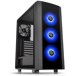 Thermaltake Versa J25 TG RGB - Torre Gaming RGB con Panel Lateral de Cristal Templado