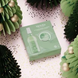 Melvita L'OR VÉGÉTAL Estuche Sérum Corporal Hidraperfeccionador y Exfoliante Suave para Piel Seca (2 pz)