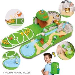 Bandai Pokémon Mochila de Entrenador Sasha Réplica con Correas Ajustables Compatible con Figuras Battle 5-8 cm para Niños +4 Años Bandai Pokémon Mochila de Entrenador Sasha Réplica con Correas Ajustables Compatible con Figuras Battle 5-8 cm para Niños +4 Años