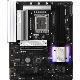 ASRock B860 PRO RS 90-MXBRM-A0UAYZ Placa Base Intel LGA 1851 B860, 4 DDR5, 256GB, HDMI, DisplayPort, 2.5GBLAN, ATX