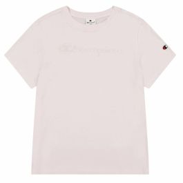 Camiseta de Manga Corta Mujer Champion Champion Crewneck Rosa