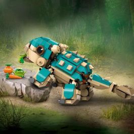 LEGO 76962 Bumpy Bebé Ankylosaurus Jurassic World Campamento Cretácico Juguete Construible Figura Articulada LEGO 76962 Bumpy Bebé Ankylosaurus Jurassic World Campamento Cretácico Juguete Construible Figura Articulada
