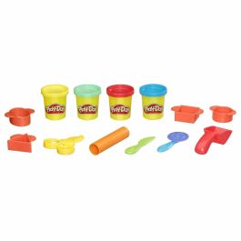 HASBRO Set de iniciación Play-Doh con 9 accesorios para cortar y estampar - Ideal para niños +3 años, juguete creativo