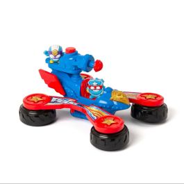 SUPERTHINGS Pstsp116In320 Battle Vehicles Police, Vehículo de Héroes, de Motocicleta a Dron, Incluye 2 Superthings Exclusivos Precio: 15.94999978. SKU: B1D6HESK6Q