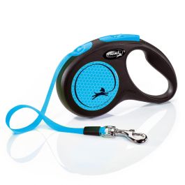 Correa Flexi New Neon S Cinta 5M Azul Neón Correa Flexi New Neon S Cinta 5M Azul Neón