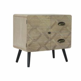 Cajonera Boho DKD Home Decor Natural Negro 31 x 56 x 60 cm Cajonera Boho DKD Home Decor Natural Negro 31 x 56 x 60 cm