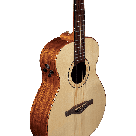 Guitarra Acústica Travel Marcopolo A/E - Natural (Con Funda)
