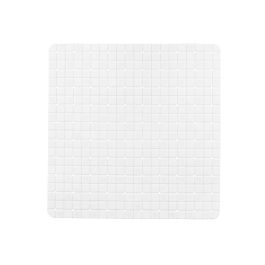 Alfombra de baño antideslizante cuadros blanco Berilo 6x57x6 cm (6 Unidades) Alfombra de baño antideslizante cuadros blanco Berilo 6x57x6 cm (6 Unidades)