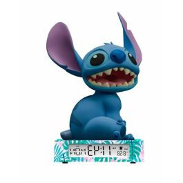 KIDS LICENSING Lámpara 3D Despertador Stitch Disney