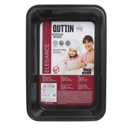 Bandeja rectangular Quttin 34x24 cm 0.5 mm (12 Unidades) Bandeja rectangular Quttin 34x24 cm 0.5 mm (12 Unidades)